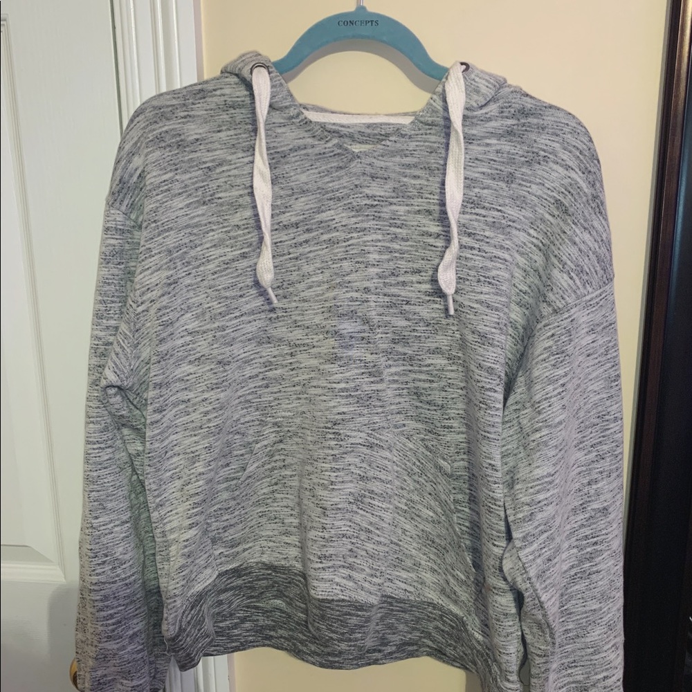 Grey vintage hoodie